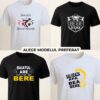 Colaj tricou personalizat pentru bărbați cu mesaj de bere – alege modelul preferat (4 modele amuzante)