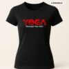 Tricou yoga personalizat pentru femei. Cadou mindfulness inspirational cu posibilitate de adaugare nume sau mesaj.