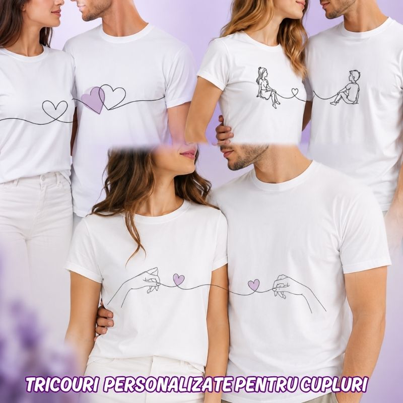 Tricouri pentru cupluri