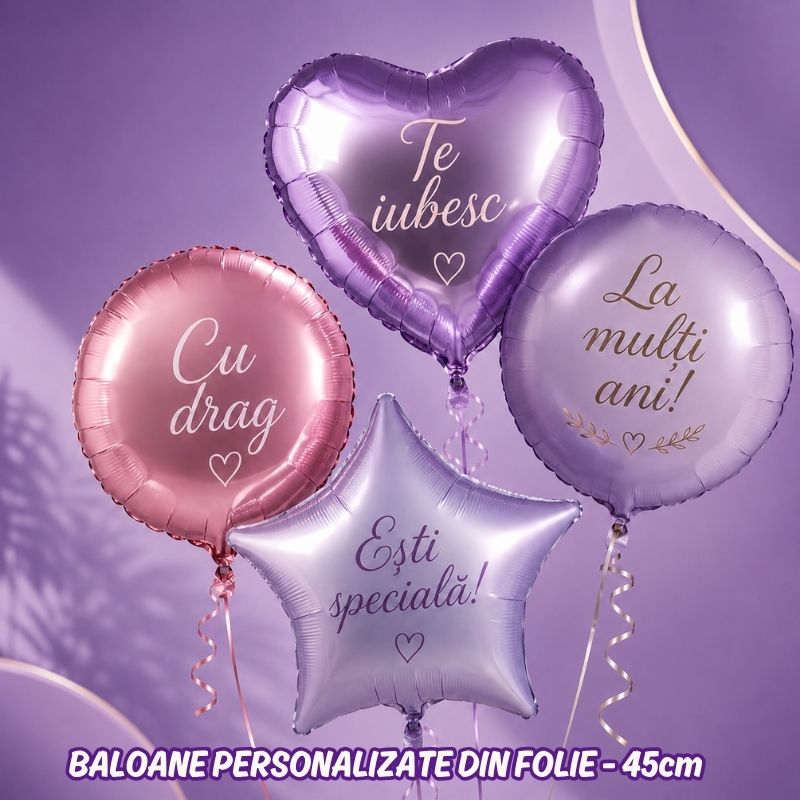 Baloane personalizate din folie – 45 cm