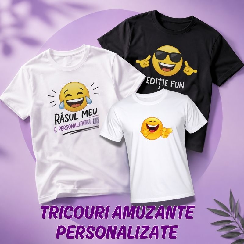 Tricouri Personalizate Amuzante