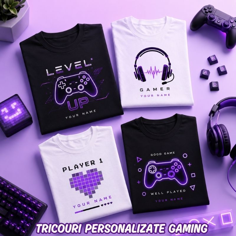 Tricouri Gaming / Gamer