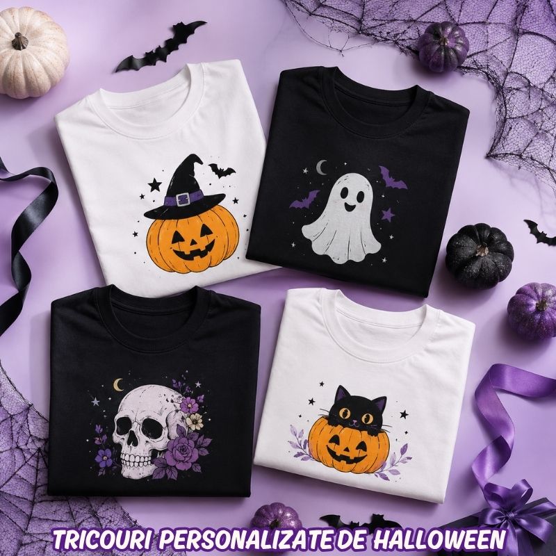 Tricouri personalizate Halloween