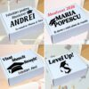Cutie cadou personalizată pentru absolvire – modele disponibile cu nume și mesaj