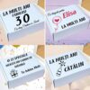 „Cutie cadou personalizată pentru zi de naștere și aniversare – modele disponibile (cu nume, vârstă și mesaj)”