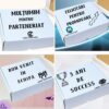 Cutie cadou personalizata business din carton premium cu mesaj si logo companie