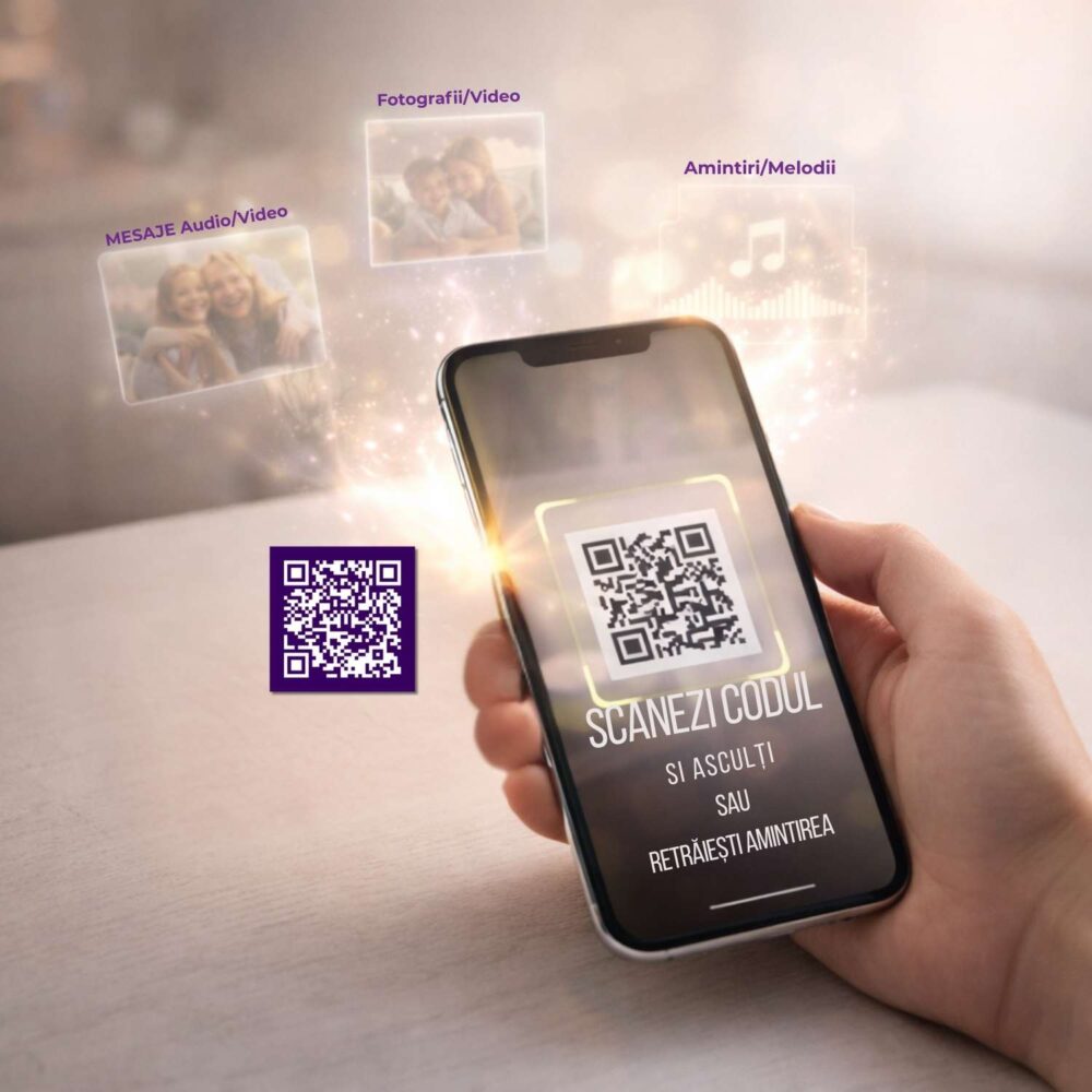 Imagine reprezentativa - Cum funcționează magnetul cu mesaj vocal – scanezi codul QR și asculți mesajul sau retrăiești amintirea