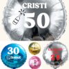 Balon personalizat La mulți ani 45 cm – 5 modele cu nume și vârstă