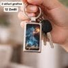 Breloc zodie personalizat metalic - til Cosmic Modern. zodia Sagetător. Cadou horoscop pentru orice ocazie.