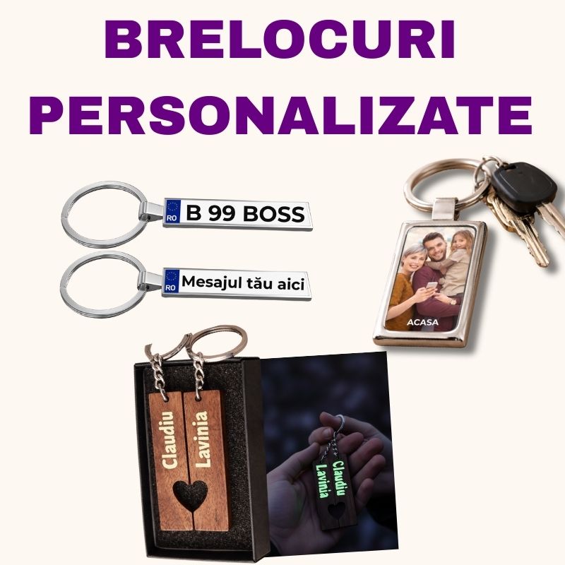 Brelocuri personalizate