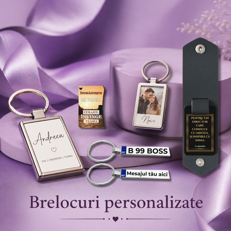 Brelocuri personalizate