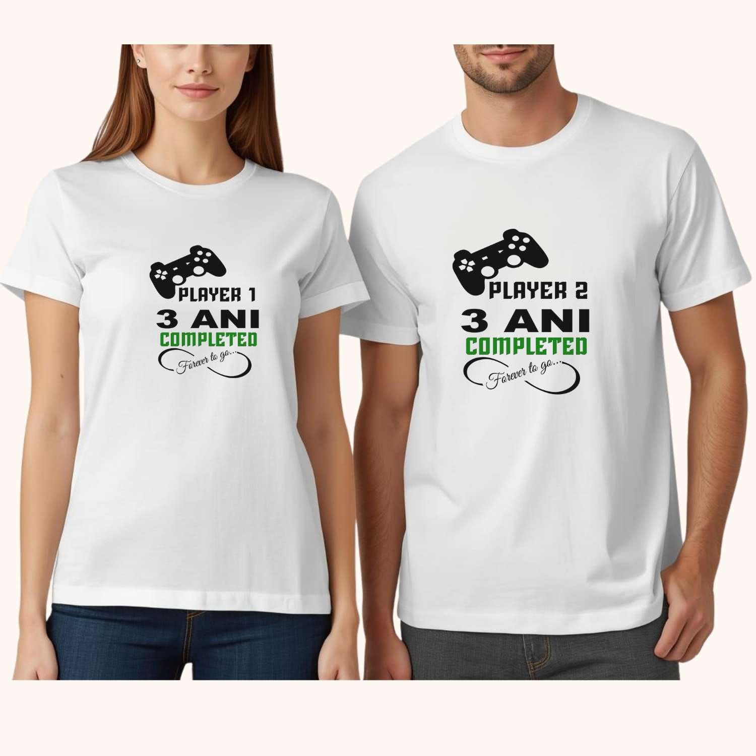 tricouri-cuplu-aniversare-gaming-mesaj-personalizat-player1-player2-03 Tricouri cuplu aniversare cu mesaj personalizabil în stil gaming, Player 1 / Player 2
