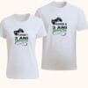Tricouri cuplu personalizate gaming „Player 1 / Player 2 – ani completed”, set aniversar