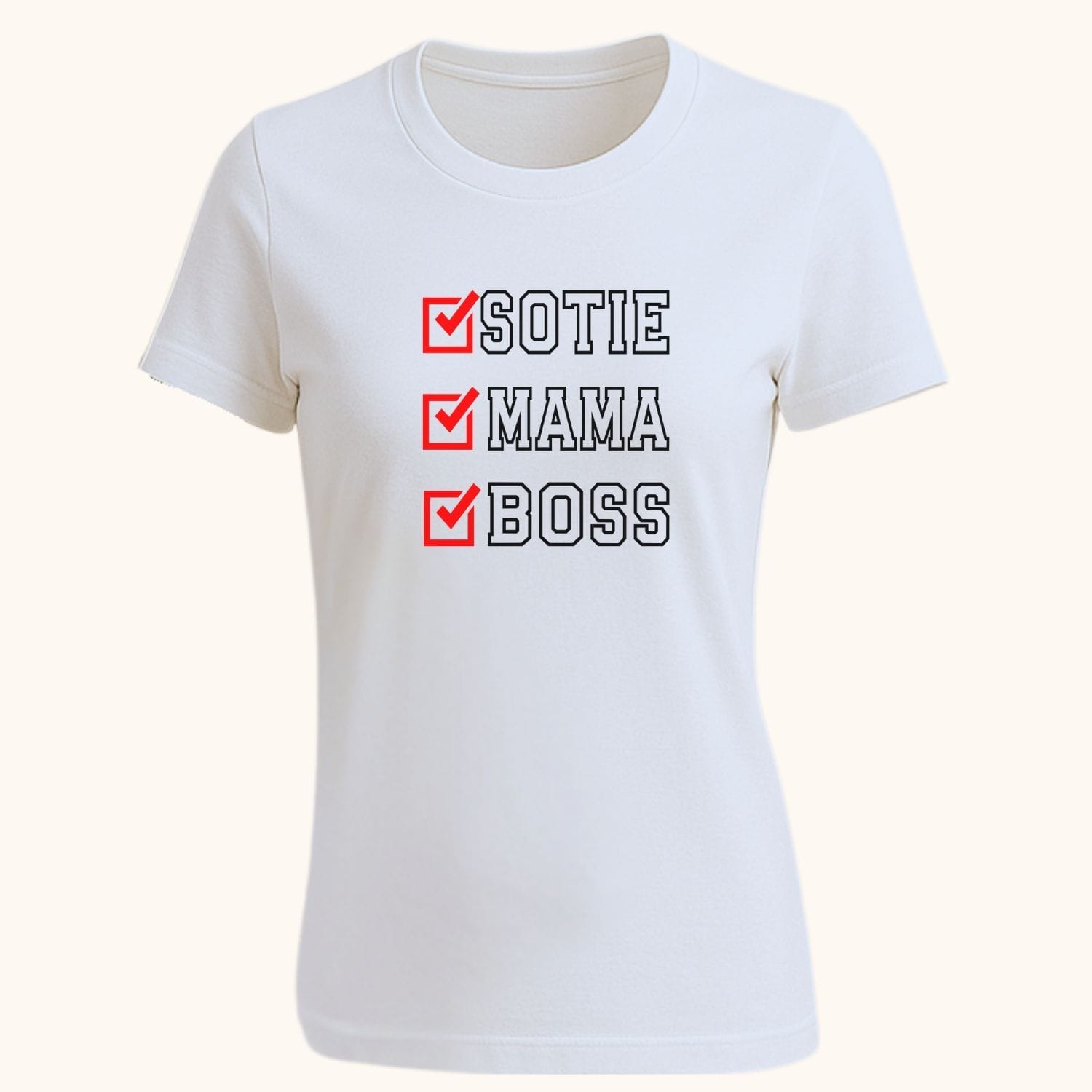 tricou-personalizat-sotie-mama-boss-checklist-alb-mockup-femei Mockup tricou damă alb personalizat Soție Mamă Boss checklist – cadou aniversar