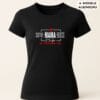 Tricou personalizat SOTIE MAMA BOSS. Cadou cu mesaj pentru femei.