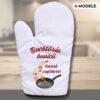 Mănușă bucătărie personalizată pentru bunica model Bucătăria bunicii, cadou pentru bunica care gătește cu drag