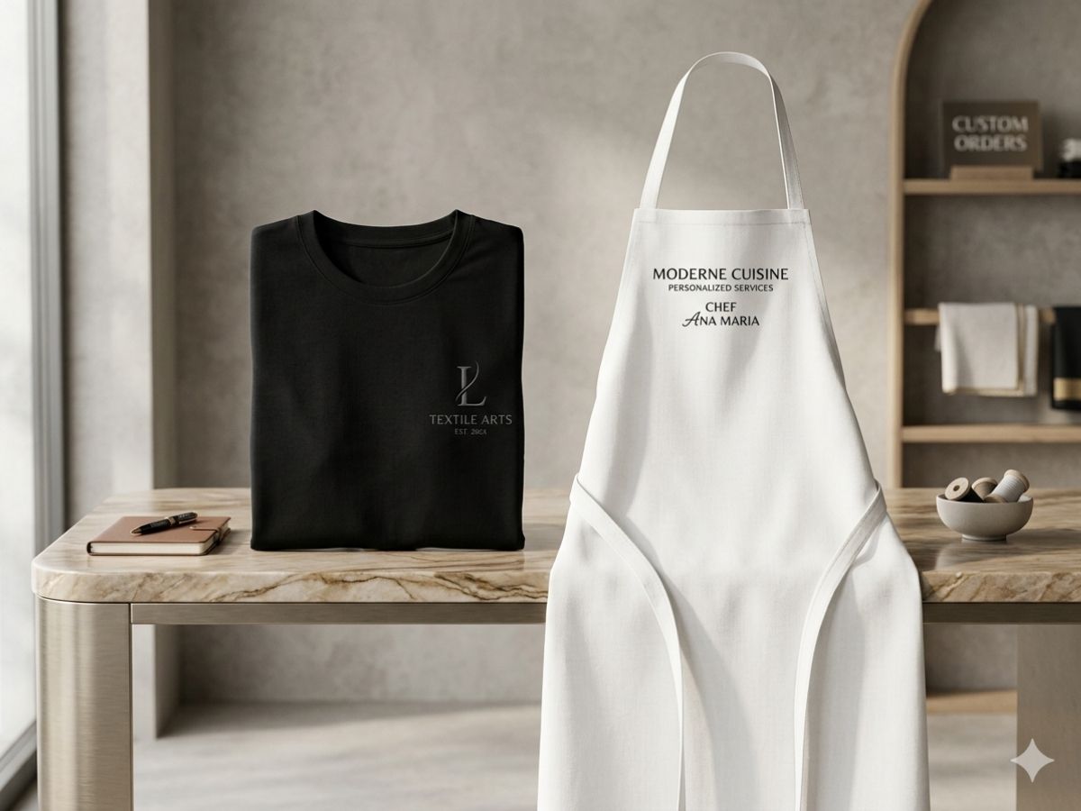 Servicii de personalizare textile. Proiecte textile personalizate la cerere pentru branding și echipe