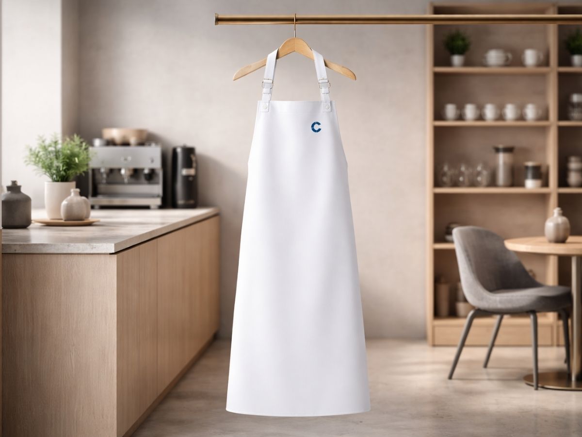 Servicii de personalizare textile. Șorțuri personalizate cu logo pentru HoReCa și business