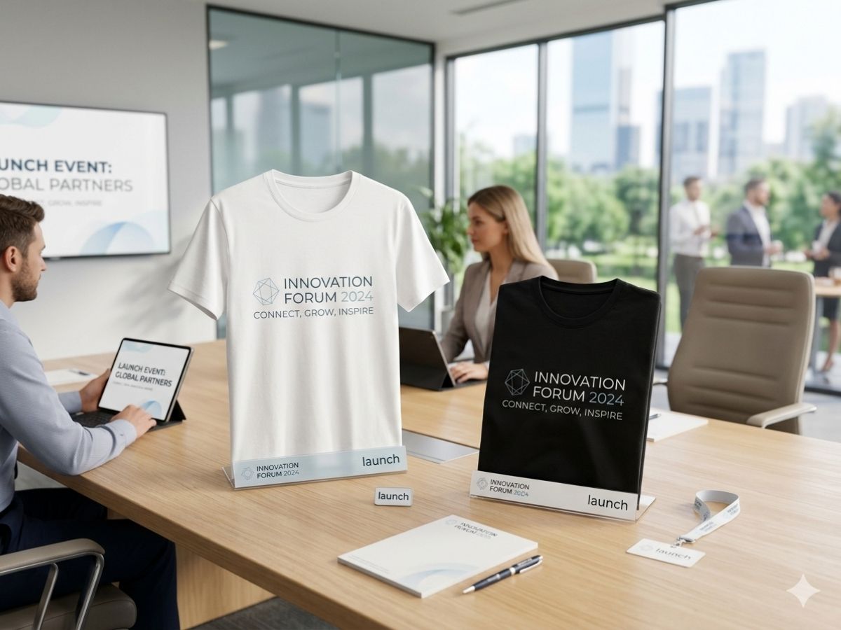Servicii de personalizare textile. Tricouri personalizate pentru evenimente și promo cu branding