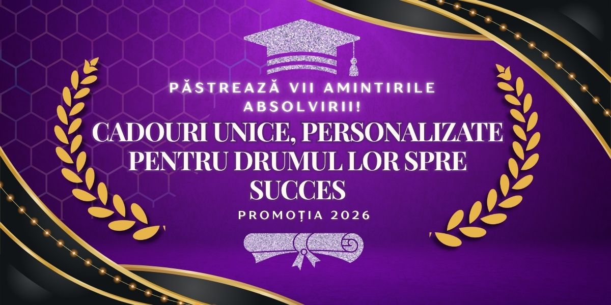 Imagine reprezentativă cadouri personalizate pentru absolvire - Cadouricreative.ro